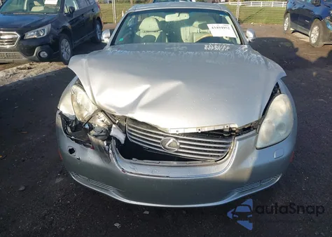 2002 Lexus Sc 430 z USA, uszkodzony, nr VIN JTHFN48Y220029529